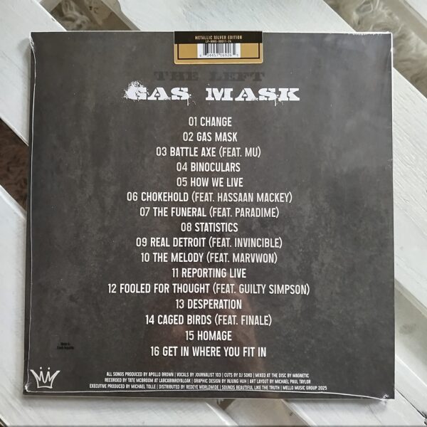 The Left & Apollo Brown - Gas Mask (LP) – Bild 2
