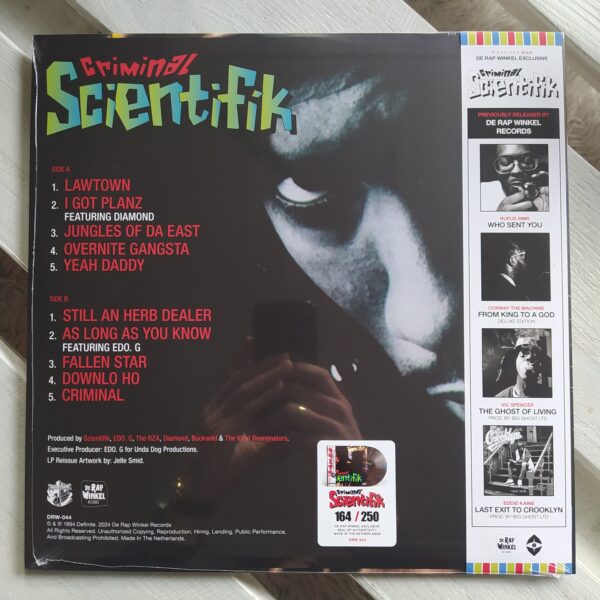 Scientifik - Criminal (LP) – Bild 2