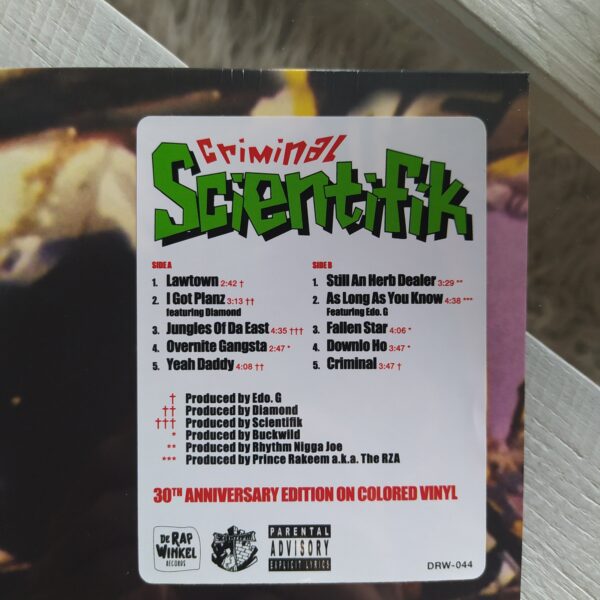 Scientifik - Criminal (LP) – Bild 3