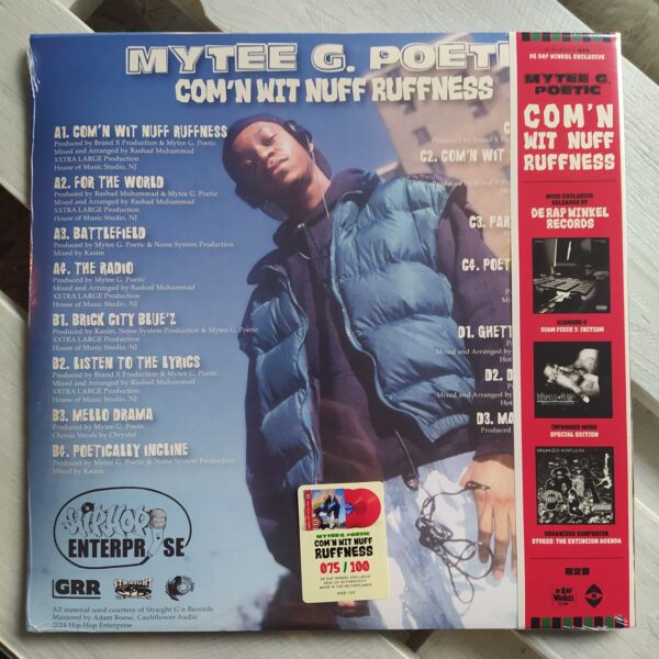Mytee G. Poetic - Com'n Wit Nuff Ruffness (2LP) – Bild 2