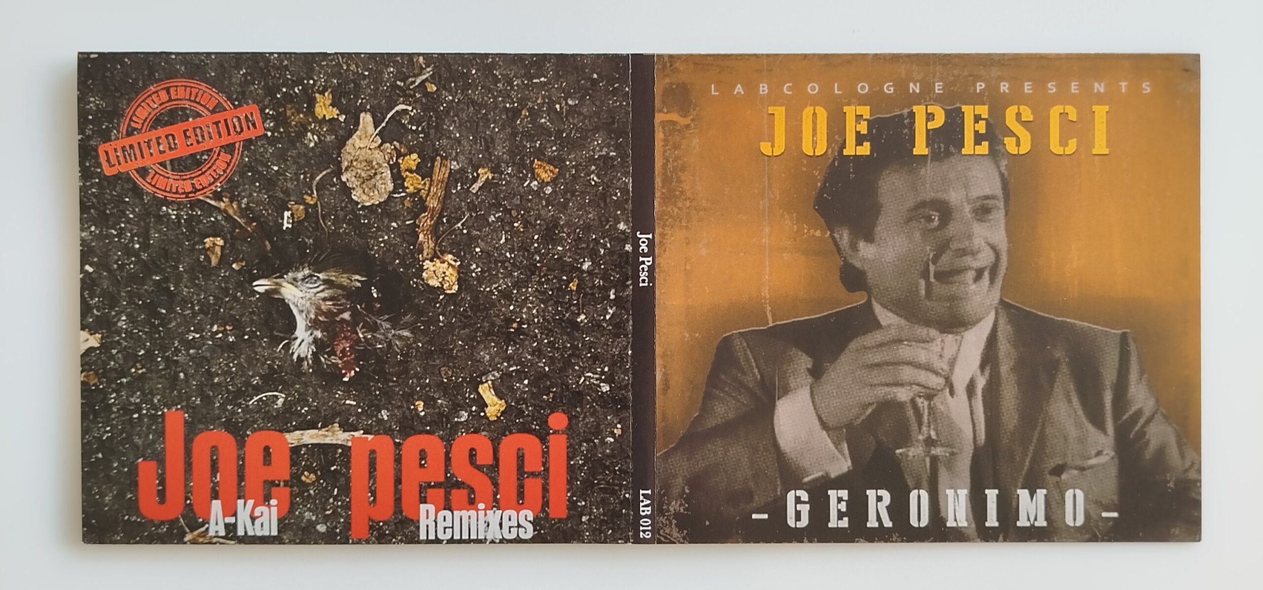 Geronimo - Joe Pesci + A-Kai Remixes (CD) Limited Edition / Handnummeriert – Bild 3
