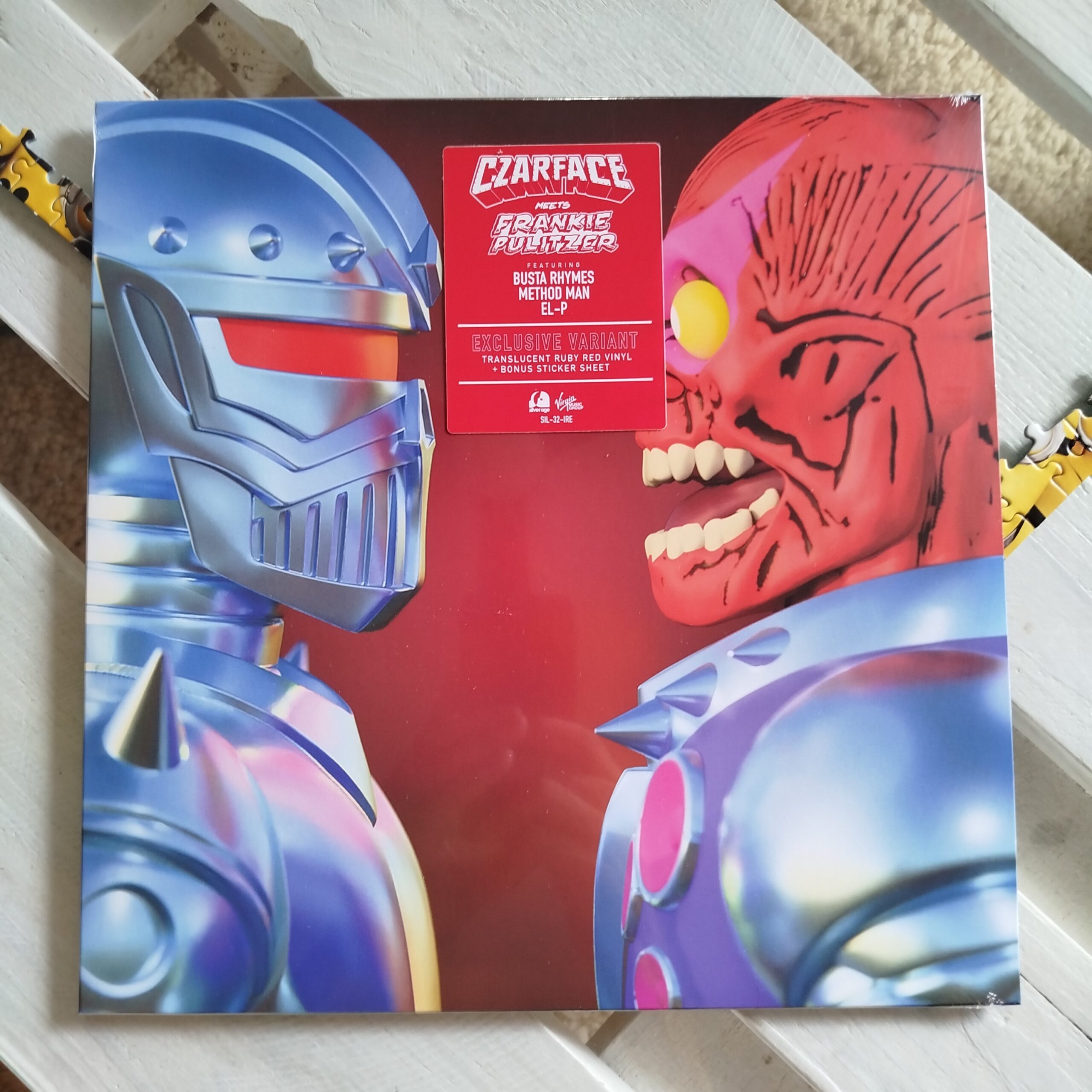 Czarface - Czarface Meets Frankie Pulitzer Ruby Red Vinyl Edition