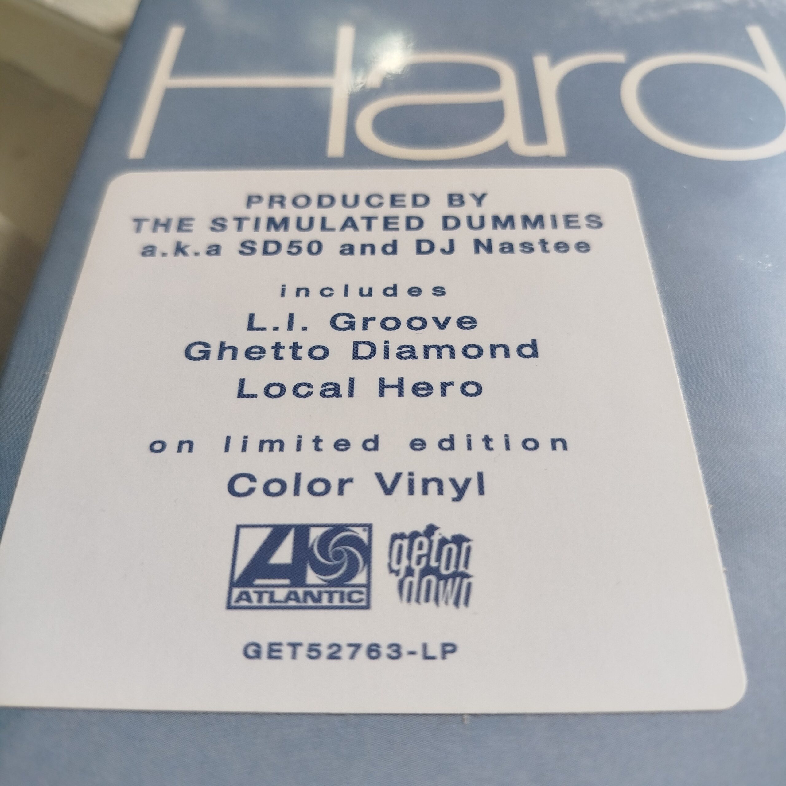 Hard 2 Obtain - Ism & Blues Blue & Orange Vinyl Edition (1994 - US - Reissue) – Bild 2