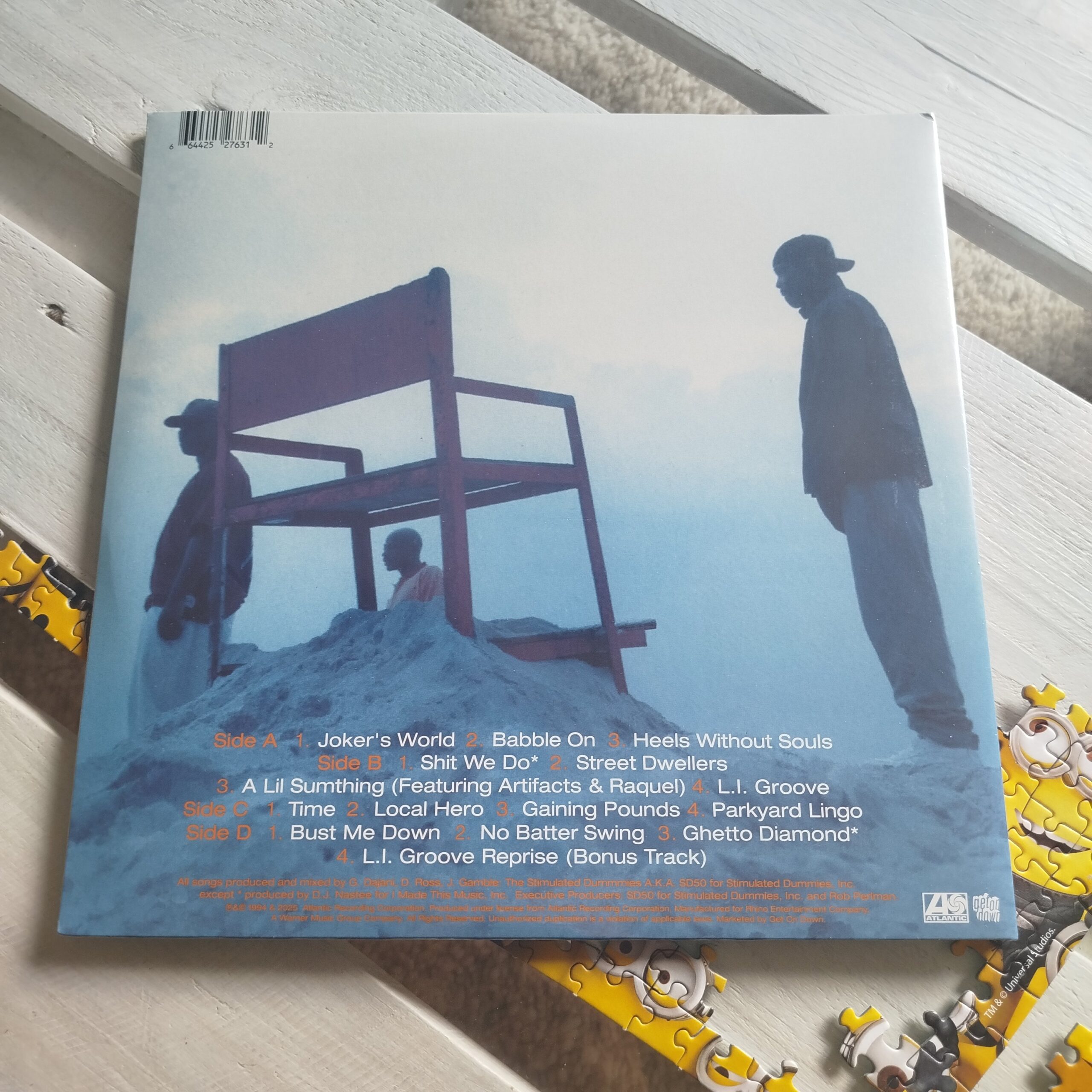 Hard 2 Obtain - Ism & Blues Blue & Orange Vinyl Edition (1994 - US - Reissue) – Bild 3