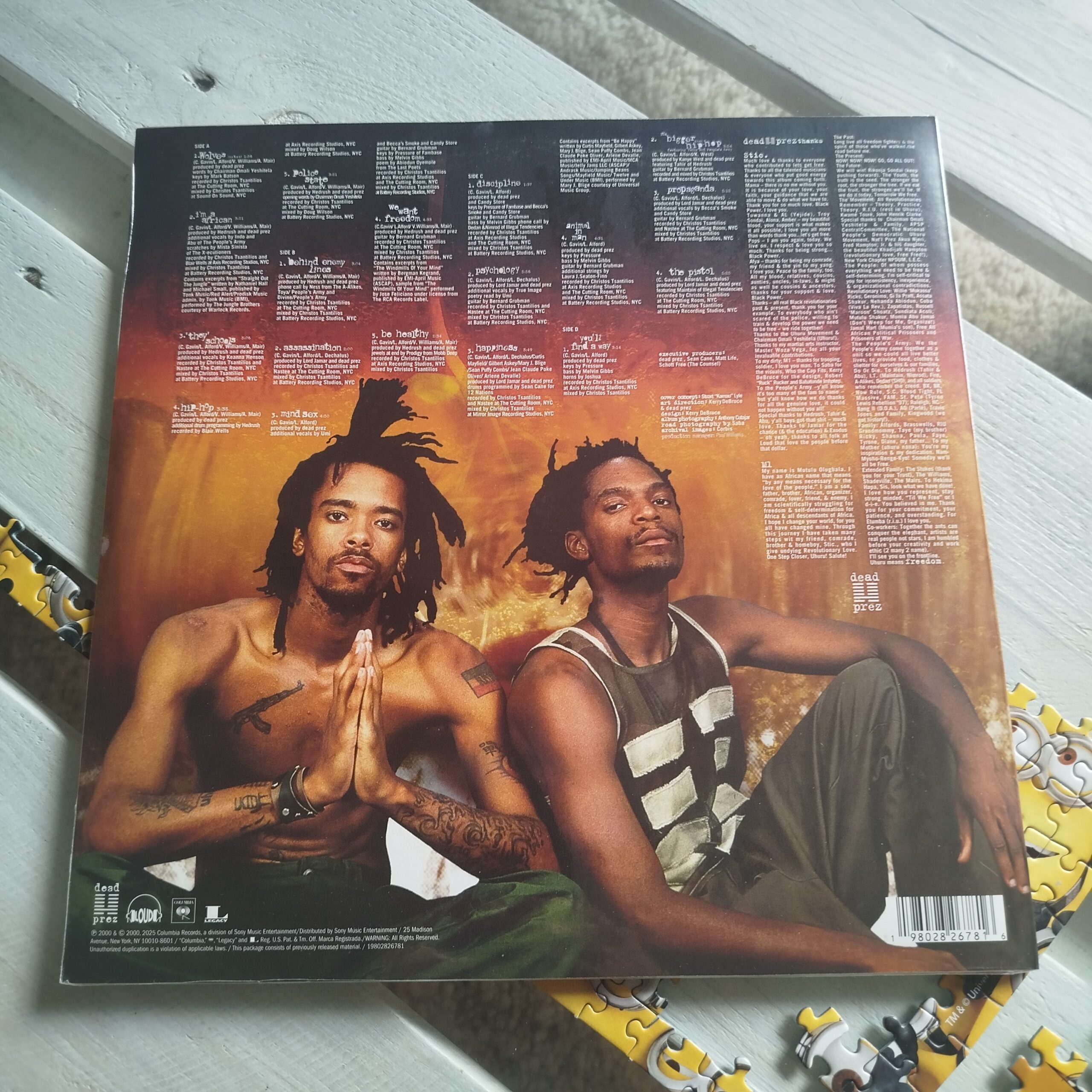 Dead Prez - Let's Get Free 25th Anniversary (Vinyl 2LP - 2000 - EU - Reissue) – Bild 2