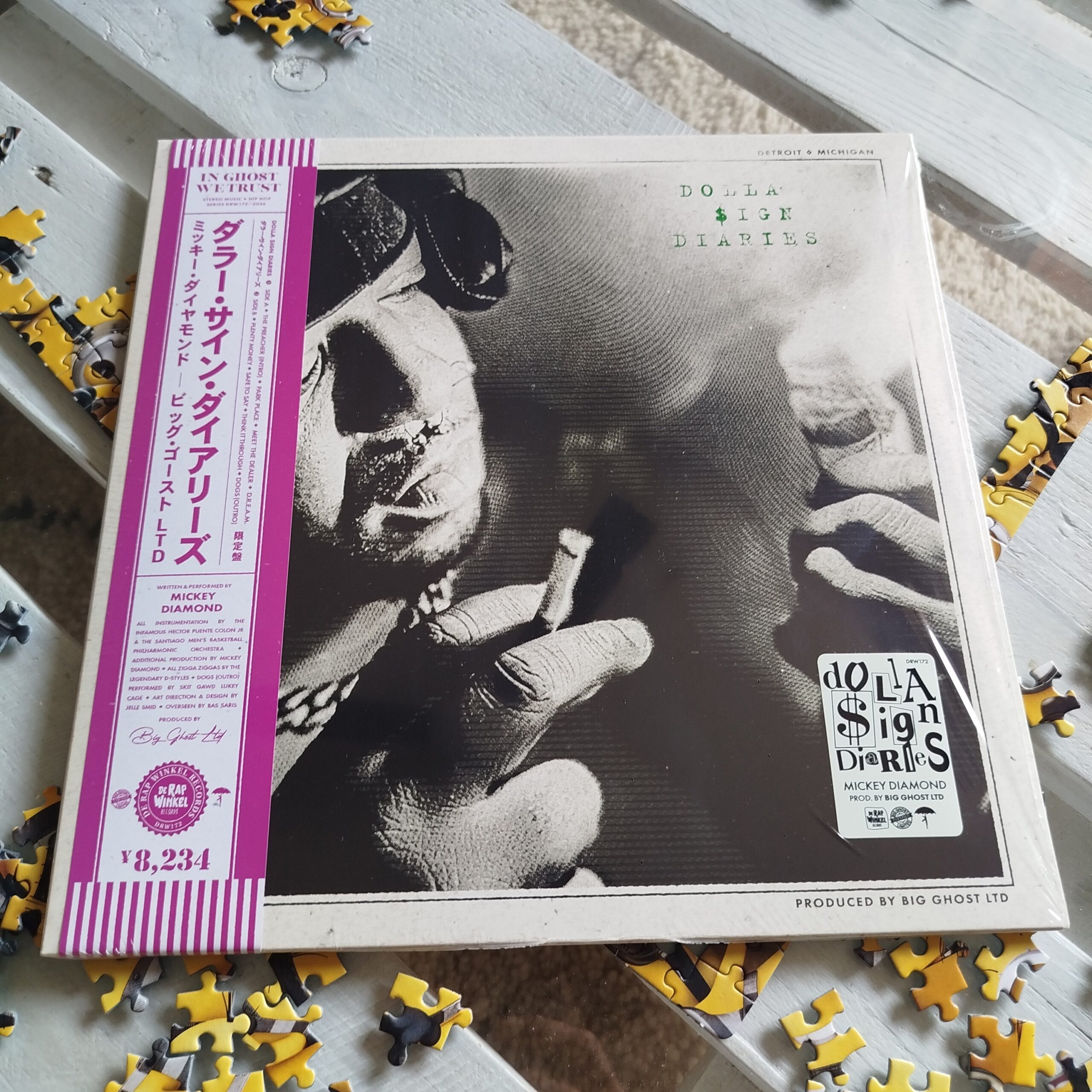 Mickey Diamond & Big Ghost Ltd. - Dolla $ign Diaries (LP) Limited Green Vinyl